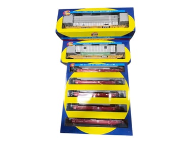 7 Unit Athearn Well Cars