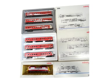 3 Unit Marklin HO S-Bahan Set