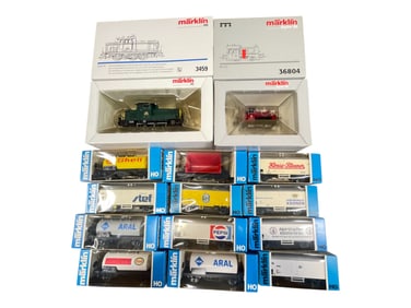 14pc Marklin Double Diesel Set