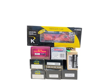 9 Assorted Modern Freight Cars