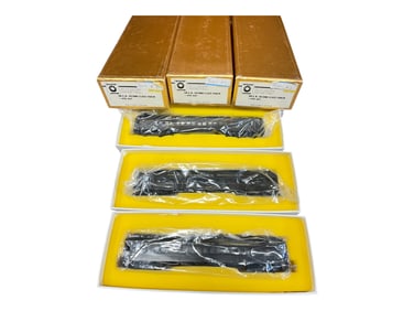 3 Oriental HO Brass GN E.B. 2nd Class Coaches