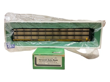 United Brass HO Tri-Level Auto Rack