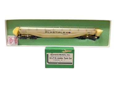 United Brass HO UTLX Jumbo Tank Car
