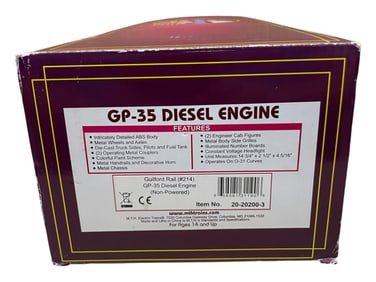 MTH 20-20200-3 Guilford Rail GP35 Dummy