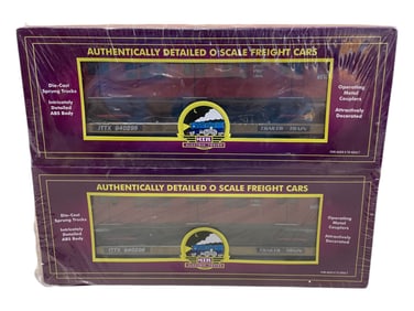 Two 20-98364 TTUX Subway Car Transport