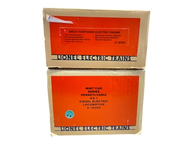 2 Lionel Electric Locomotives