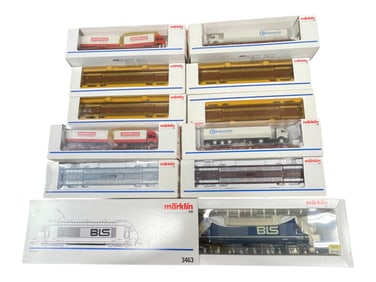 11pc Marklin HO Swiss Rolling Road Set