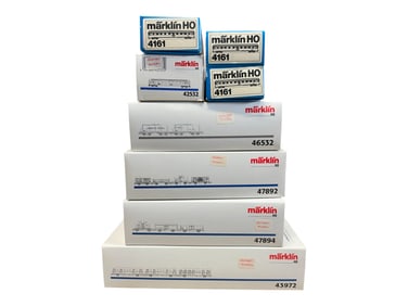 8p Marklin HO French Rolling Stock