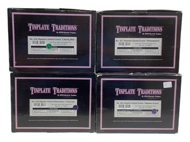 4 MTH Lionel Stephen Girard Pass Cars