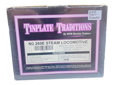 MTH Lionel 10-3002-1 260E Steam Loco