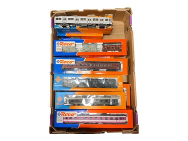 15pc ROCO HO Train Lot
