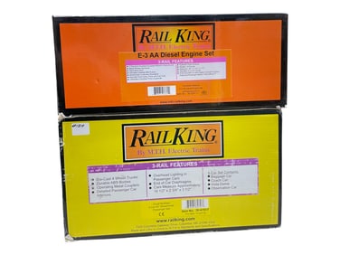 MTH RailKing Diesel Passenger Set