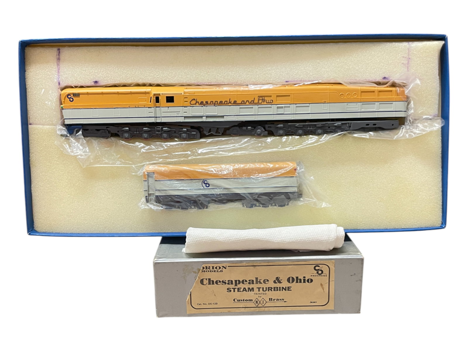 Super Custom Brass C&O Steam Turbine (1 of 5)