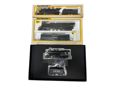 3 Bachmann HO Steam Locomotives