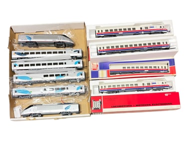 Joeuf & Bachmann HO Amtrak Sets