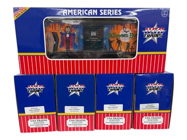 5 USA G Gauge Halloween Cars