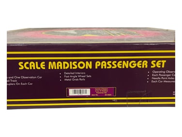 MTH 20-4024 N&W Scale Madison Cars