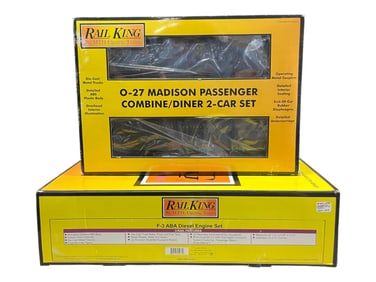 MTH RailKing JC Diesel Passenger Set