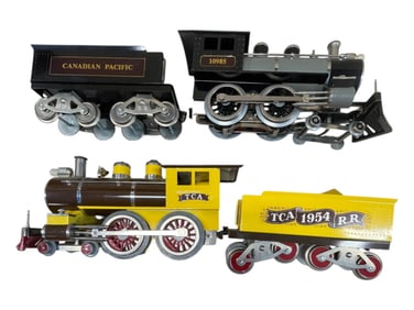 2 Mc Coy Steam Locomotives.