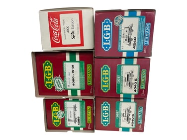 6pc LGB G Gauge Freights