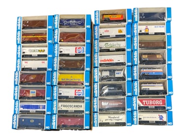32 Marklin HO Freight Cars