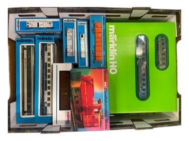 2 Each of 9 Marklin Trains