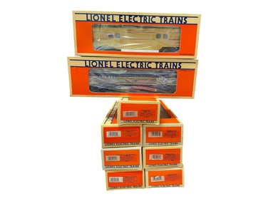 9 Lionel UP & MP Passenger Cars