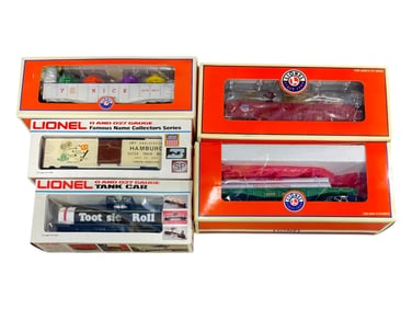 5 Lionel Modern Limited Run Cars