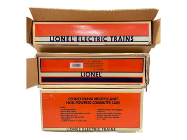 3 Unit Lionel Modern Trains Lot