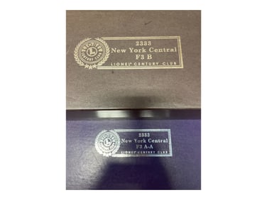 Lionel 18135 & 18179 CC 2333 F3 ABA Diesels