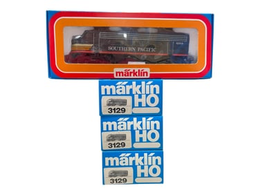 4 Store Stock Marklin HO 3129 US SP Diesel Locos