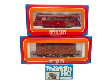 3 Marklin HO Locomotives