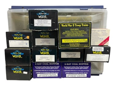 12 Assorted Modern Freights