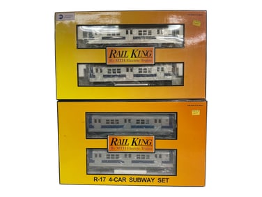 MTH RailKing 30-2211-1 R17 Subway Set, Plus
