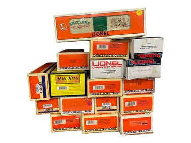 17pc Lionel/MTH Freight Cars
