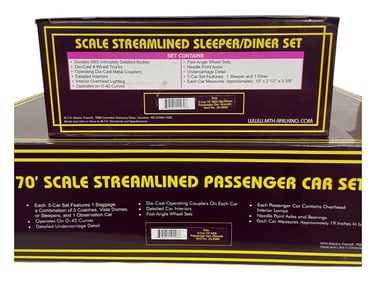 MTH 20-6560 Erie Streamline Pass Cars