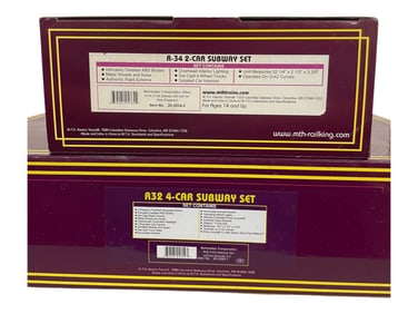 MTH 20-2283-1 MTA R32 Subway Set