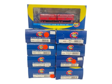 9 Athearn RTR Piggy-Back Cars