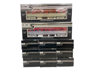 11 Different K-Line Golden State Passenger Cars