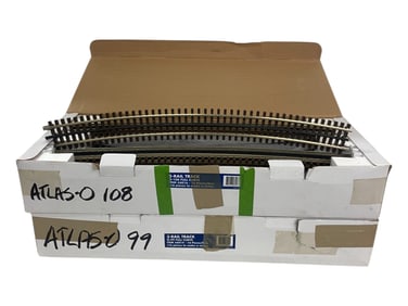 Boxed Atlas 99 & 108 Radius Curve Track