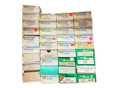44 Walthers & Bowser HO Freight Car Kits