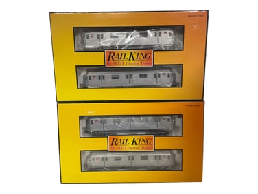 MTH RailKing 30-2671-1 R62 Subway Set, Plus