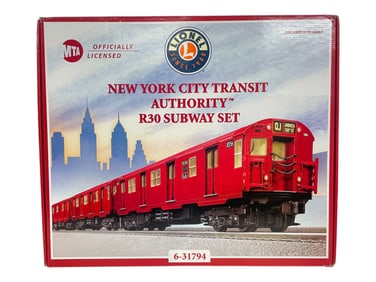 Lionel 31794 NYCT R30 Subway Set