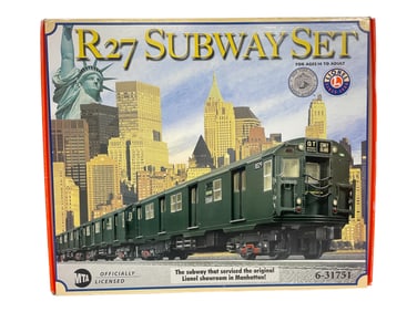 Lionel 31751 NYCT R27 Subway Set