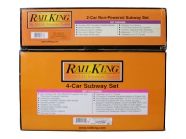 MTH RailKing 30-2274-0 R36 Subway Set, Plus