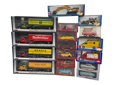 17pc 1:43 & 1:50 Layout Vehicles