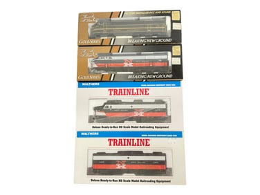 4 True Line & Walthers Diesels