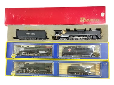 3 AHM & RivaRossi Steam, Locos