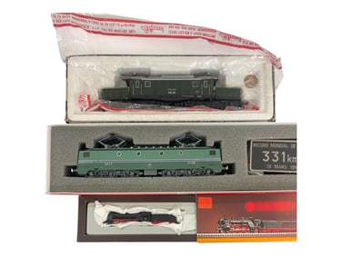 3 HO & Z Gauge Locos