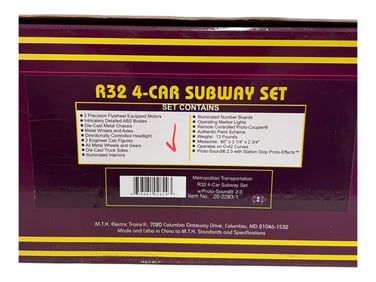 MTH 20-2283-1 MTA R32 Subway Set
